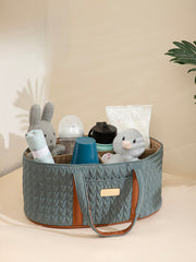 Nesté Diaper Caddy - Teal Green