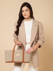 Nesté Diaper Caddy - Warm Beige