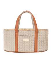 Nesté Diaper Caddy - Warm Beige