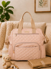 Lumii Diaper Bag - Pastel Pink