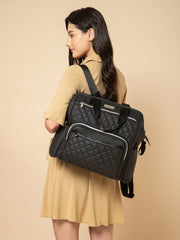Lumii Diaper Bag - Black