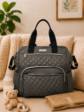 Lumii Diaper Bag - Iron Grey