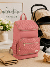Keera Diaper Bag - Dusty Rose