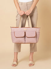 Cavya Diaper Bag - Dusty Pink