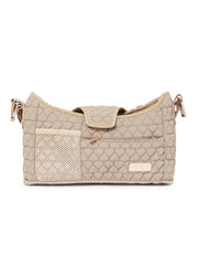 Truva Stroller Caddy - Taupe Beige