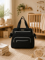 Nara Diaper Bag - Black