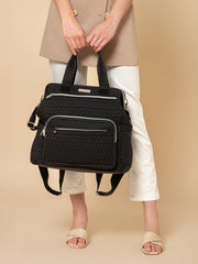 Nara Diaper Bag - Black