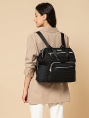 Nara Diaper Bag - Black