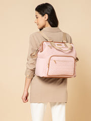 Nara Diaper Bag - Blush Pink