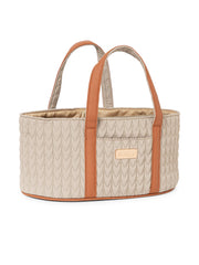 Nesté Diaper Caddy - Warm Beige