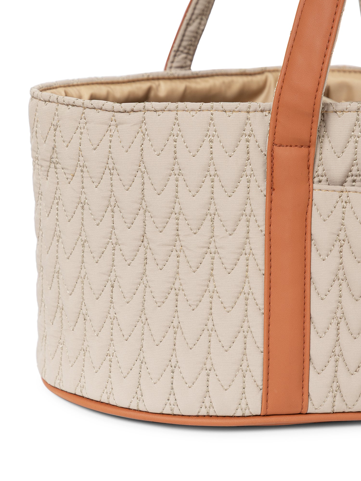 Nesté Diaper Caddy - Warm Beige