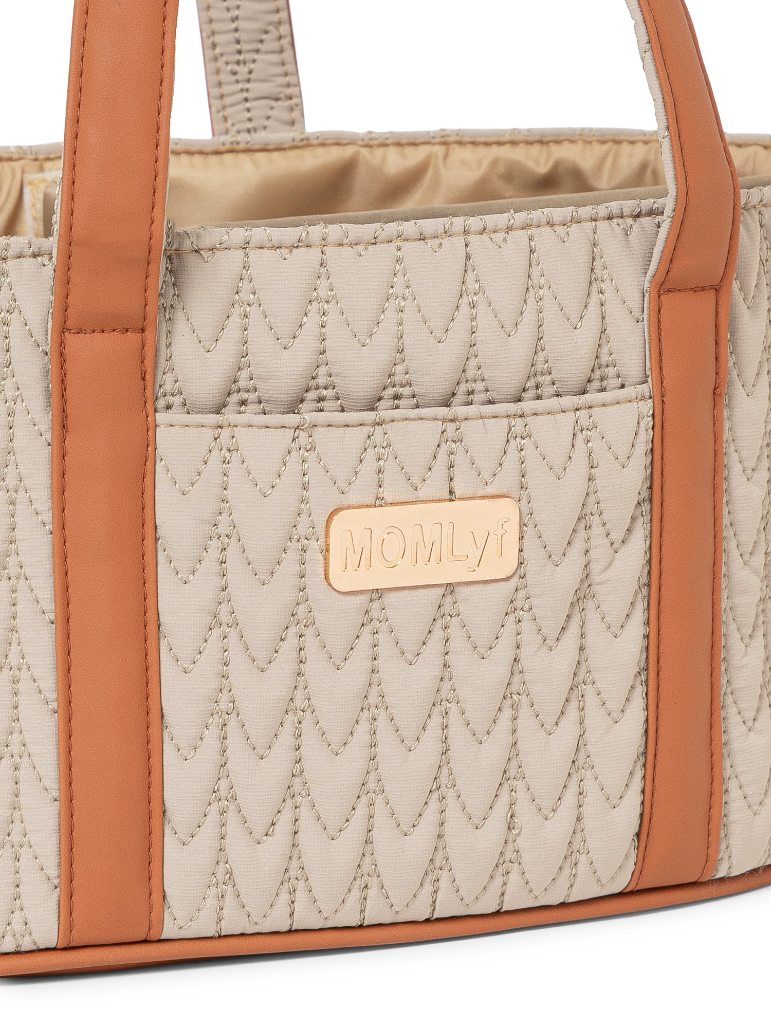 Nesté Diaper Caddy - Warm Beige