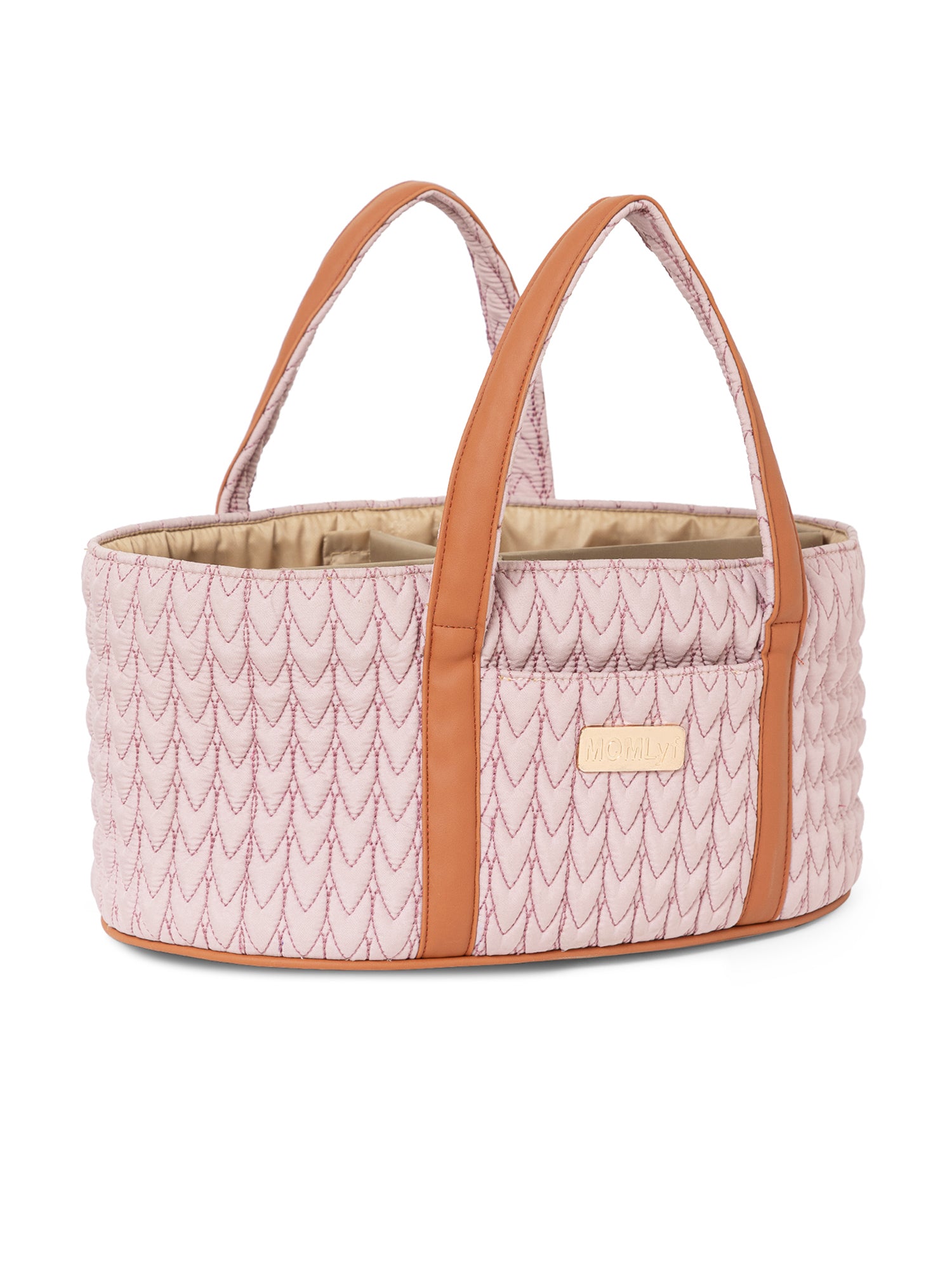 Nesté Diaper Caddy - Dusty Pink