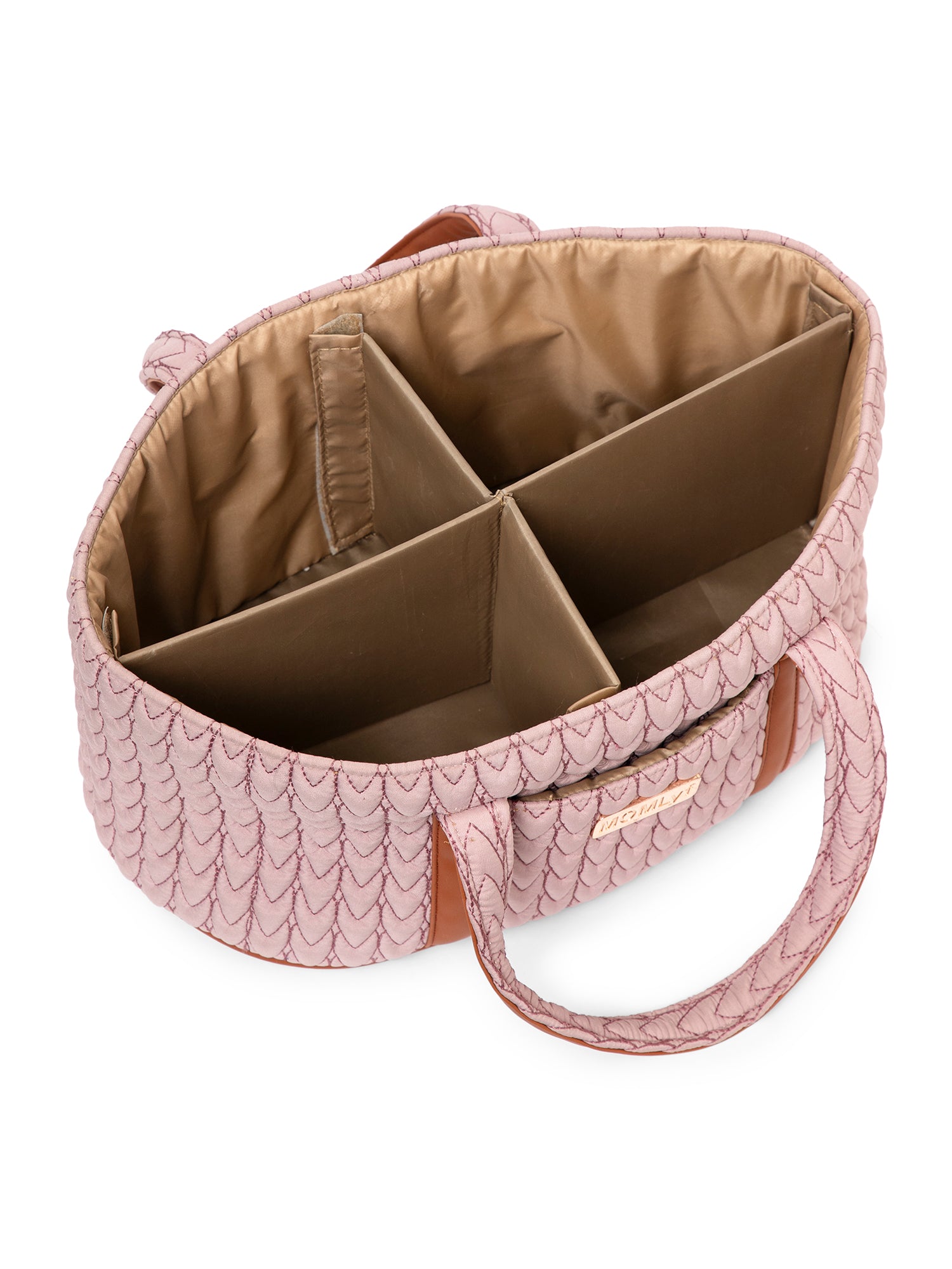 Nesté Diaper Caddy - Dusty Pink