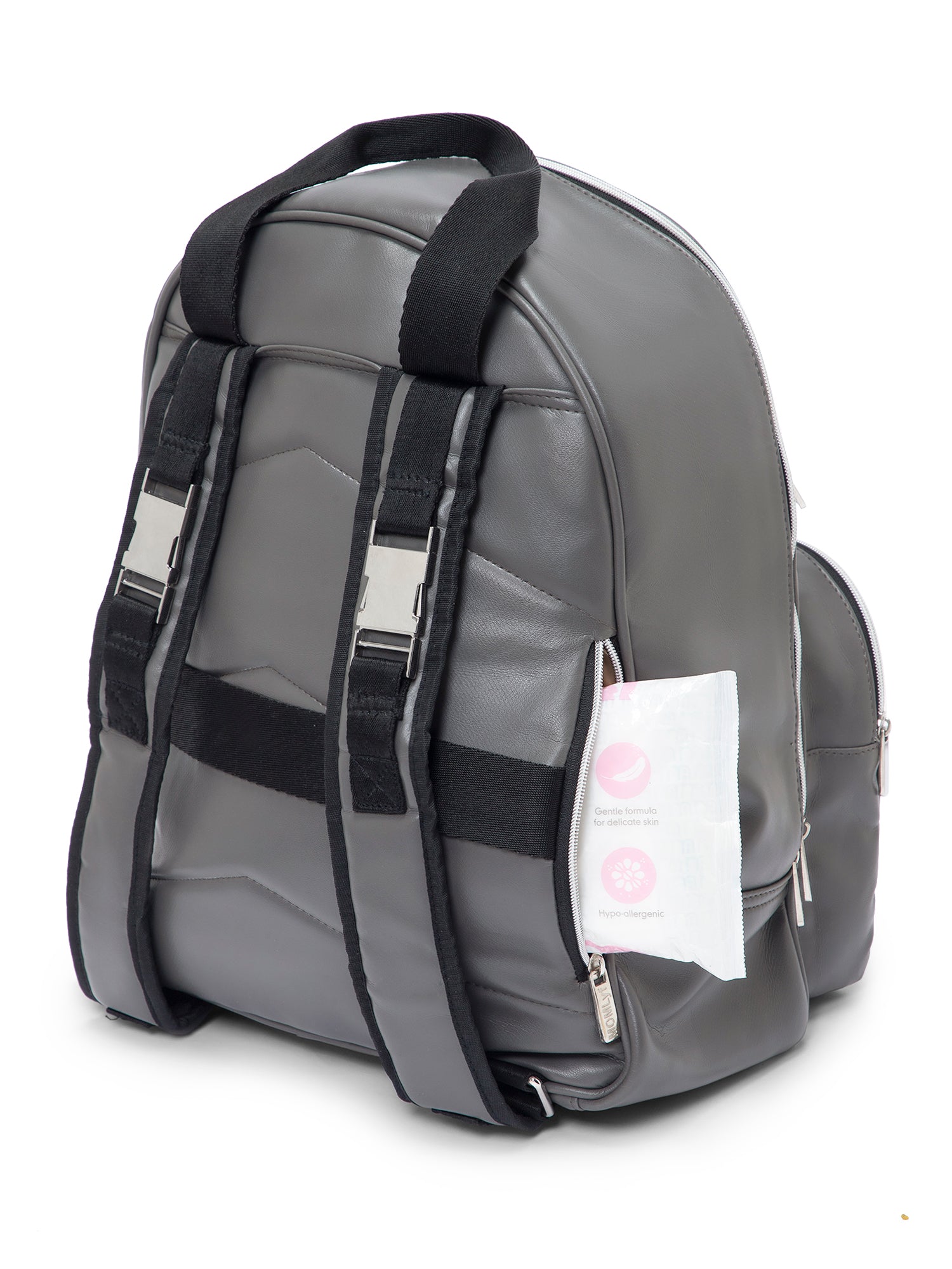 Zivvy Diaper Bag - Iron Grey