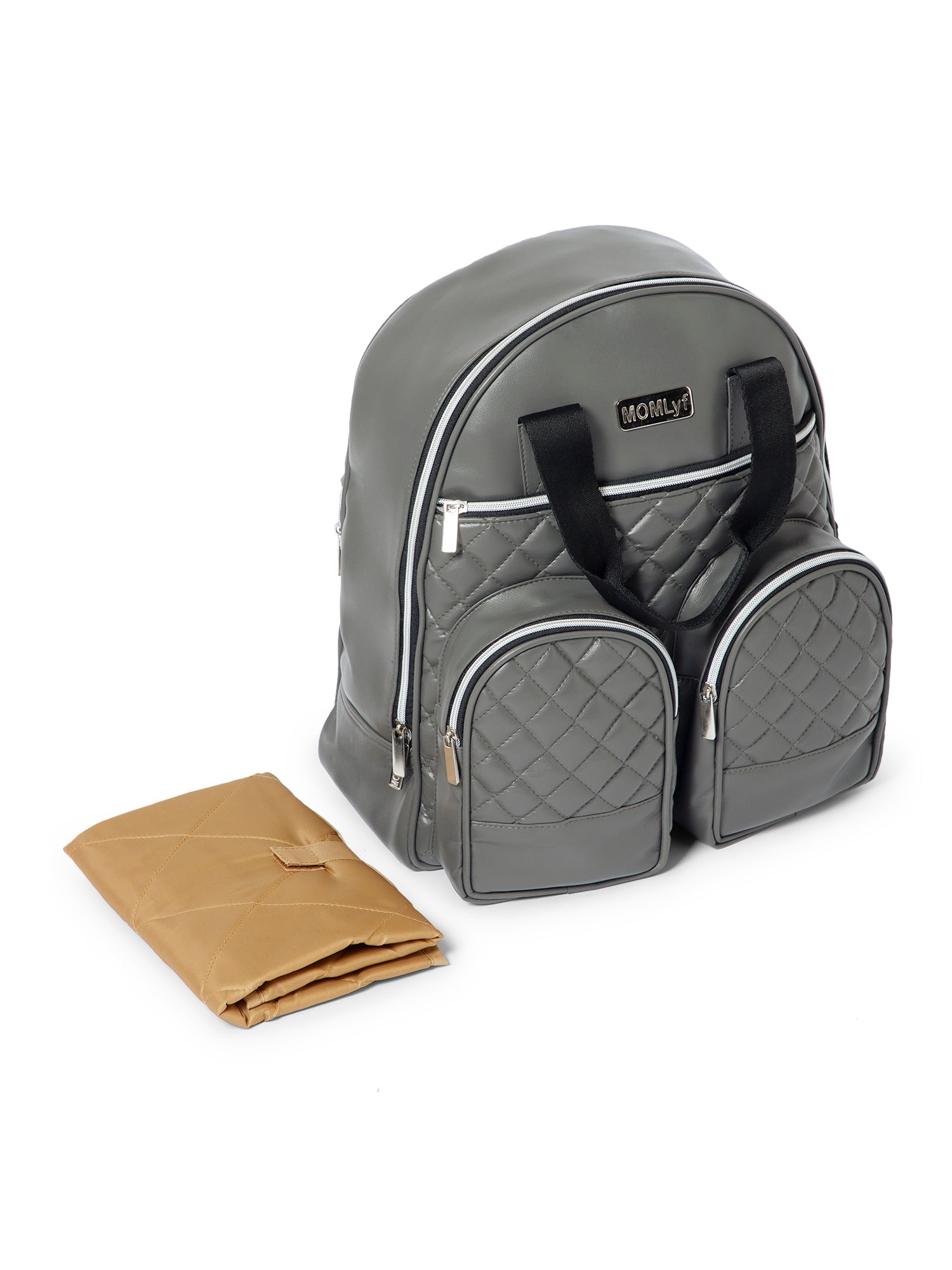 Zivvy Diaper Bag - Iron Grey