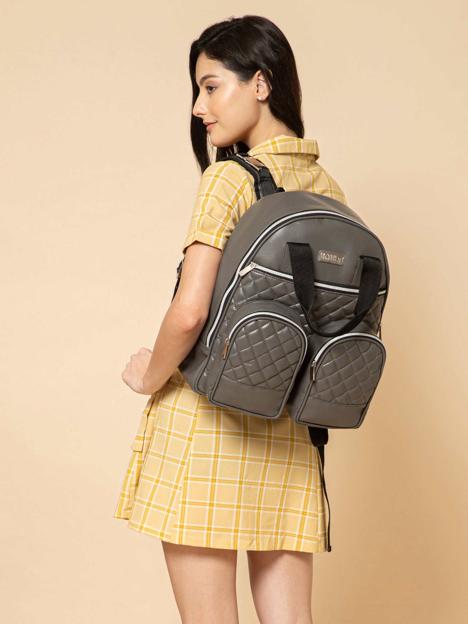 Zivvy Diaper Bag - Iron Grey