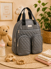 Zivvy Diaper Bag - Iron Grey