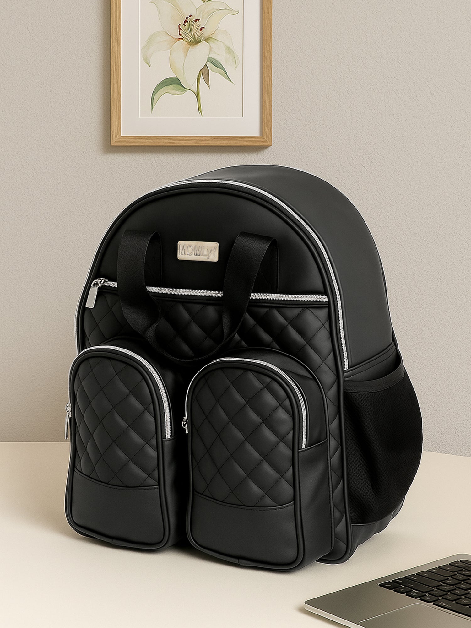 Zivvy Diaper Bag - Black