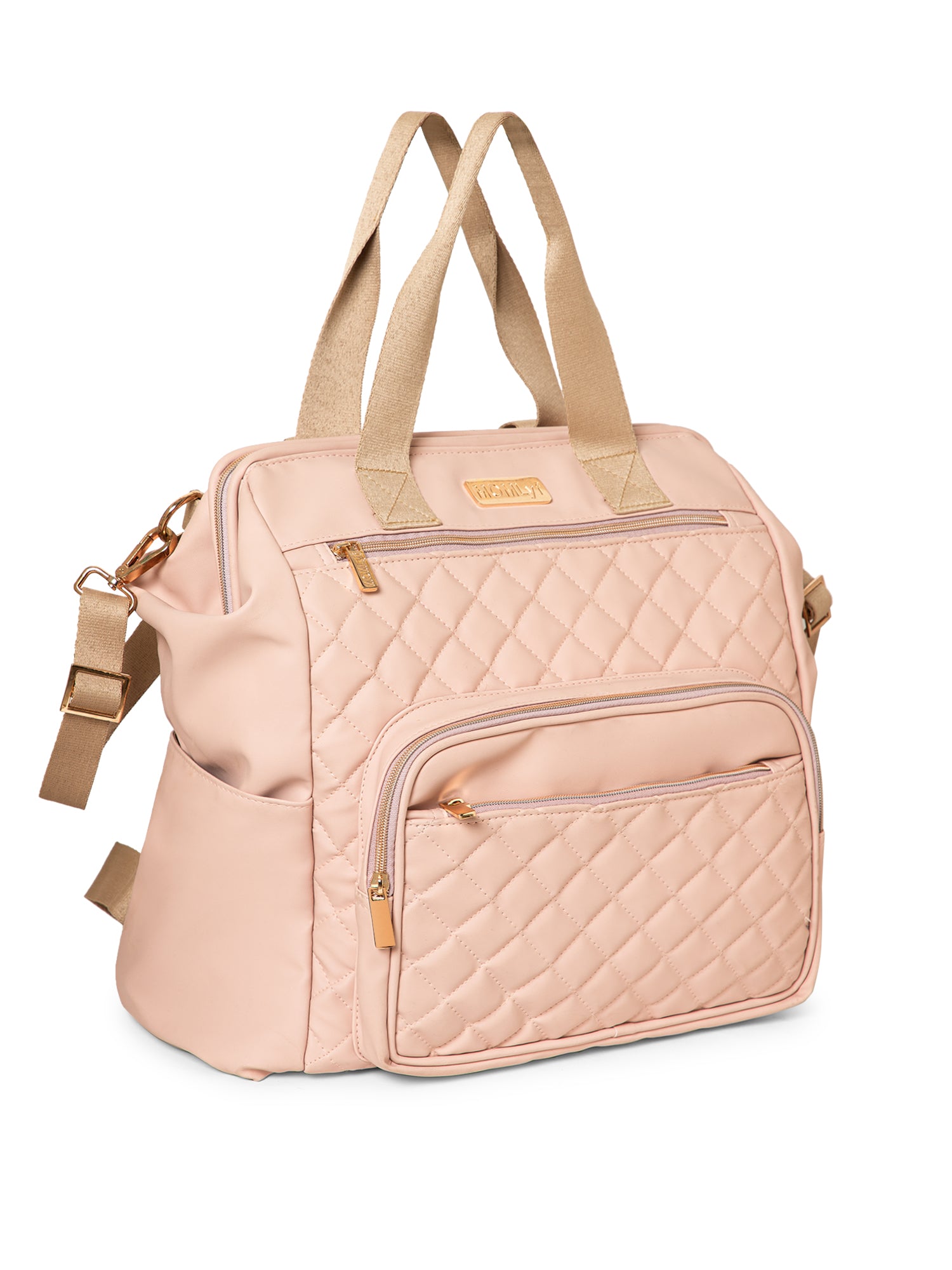 Lumii Diaper Bag - Pastel Pink