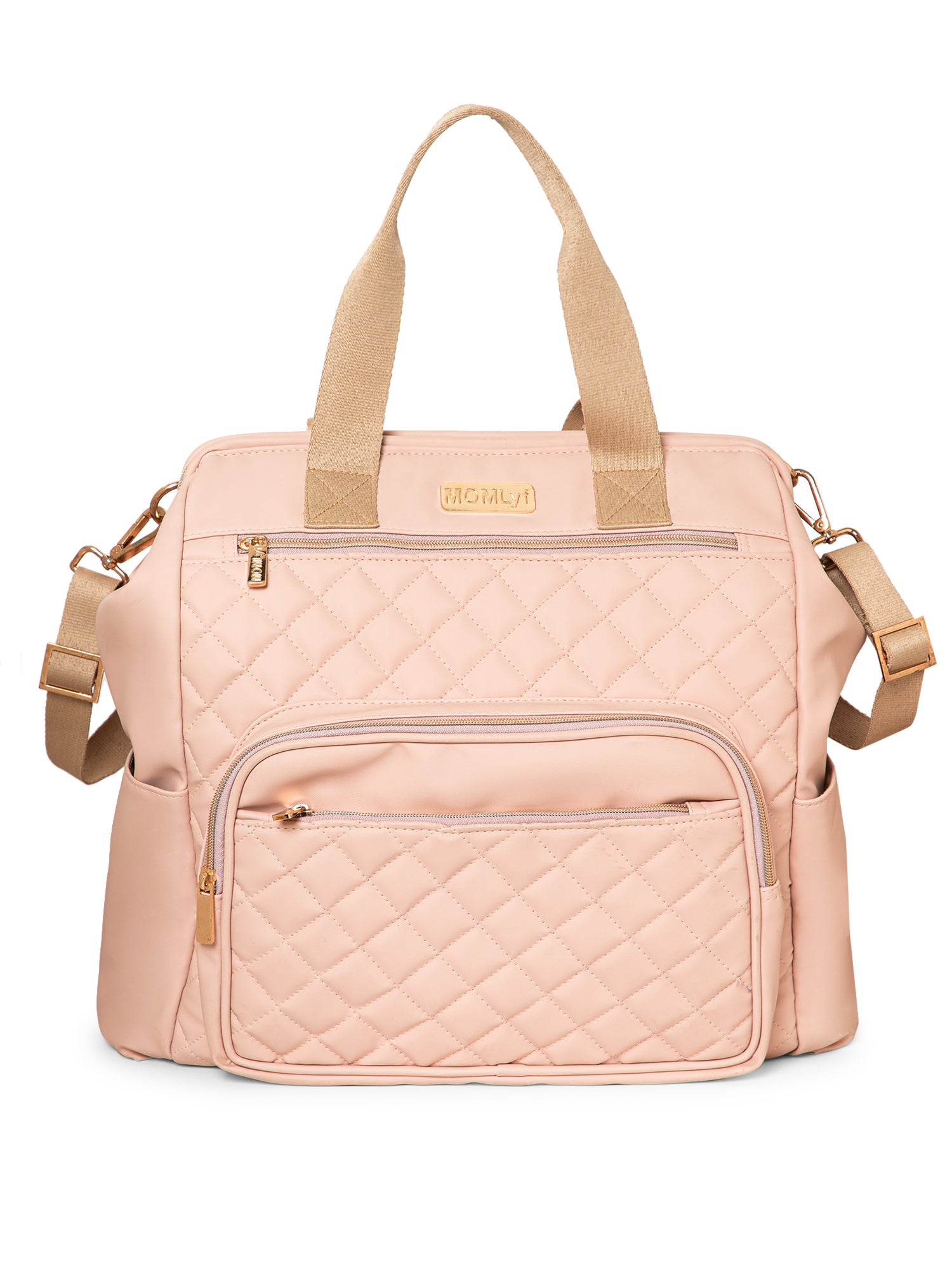 Lumii Diaper Bag - Pastel Pink