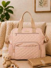 Lumii Diaper Bag - Pastel Pink