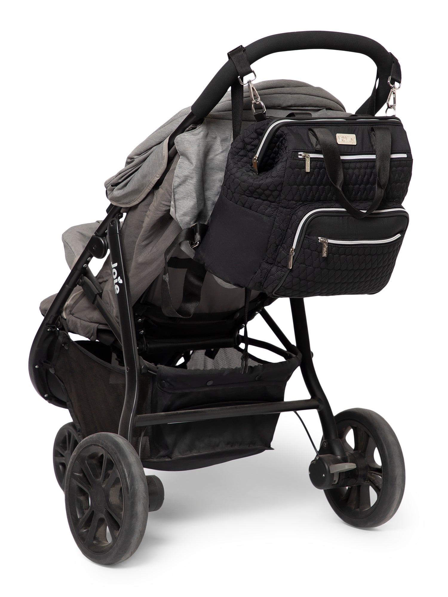 Lumii Diaper Bag - Black
