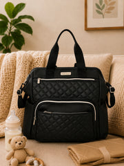 Lumii Diaper Bag - Black