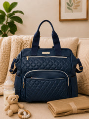 Lumii Diaper Bag - Midnight Blue