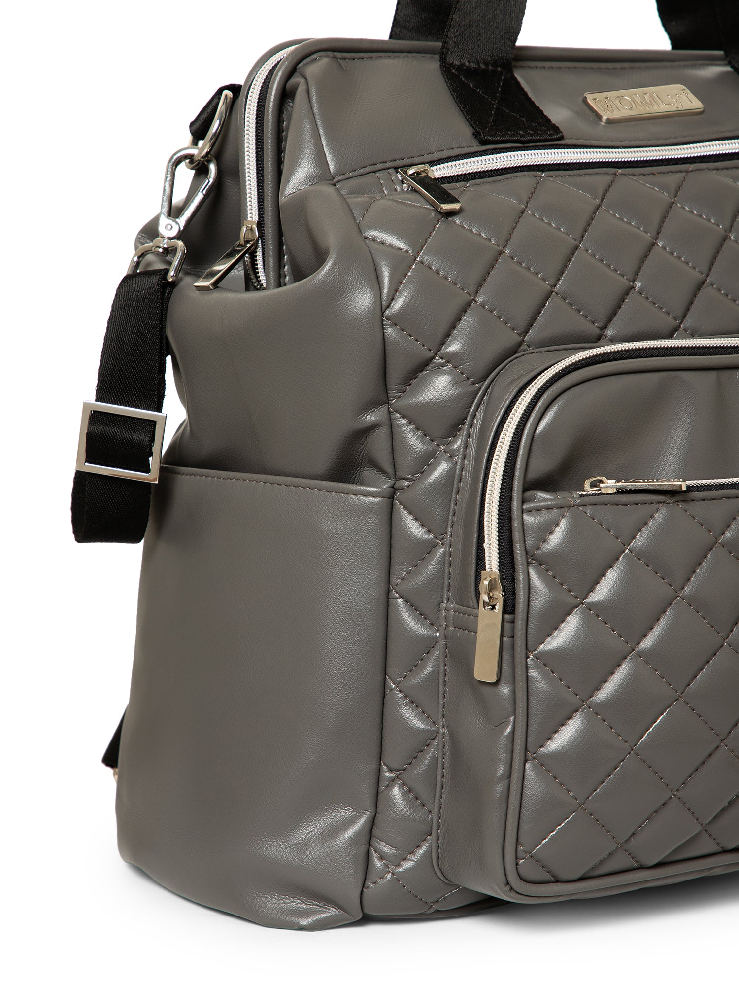 Lumii Diaper Bag - Iron Grey