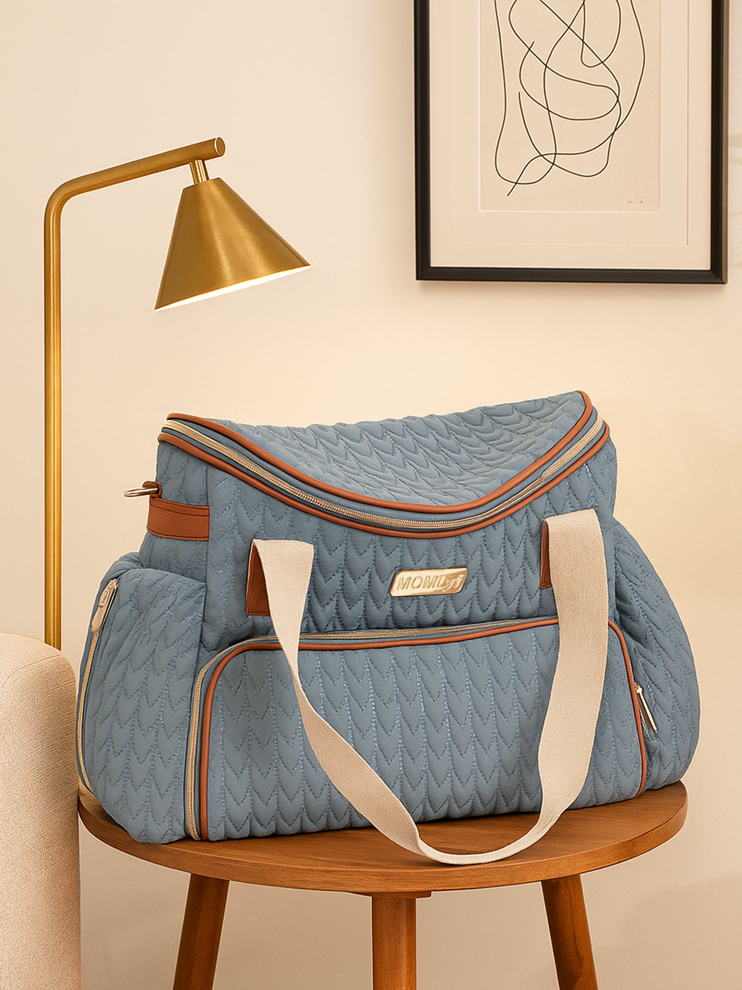 Oruva Diaper Bag - Teal Green