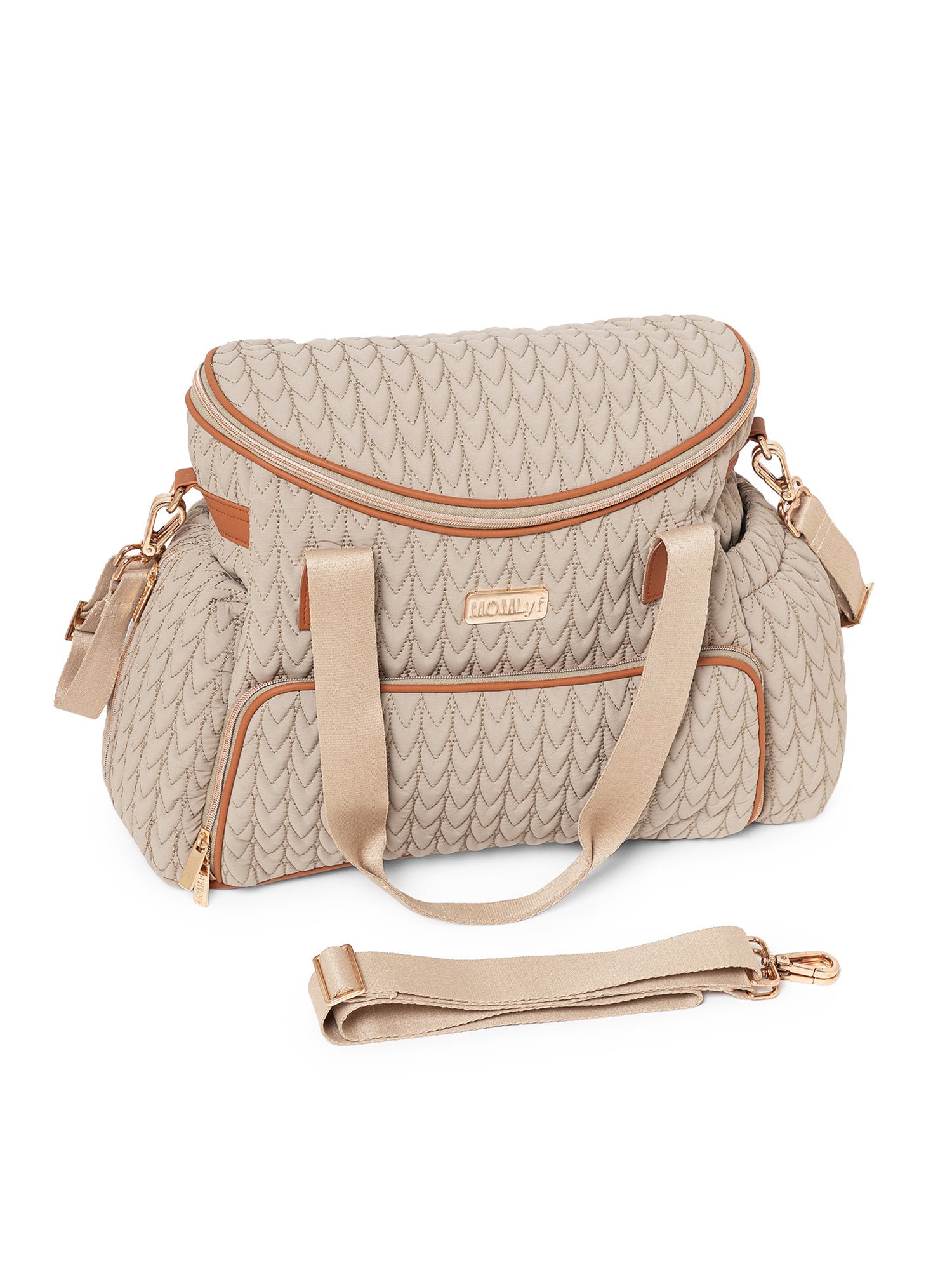 Oruva Diaper Bag - Beige