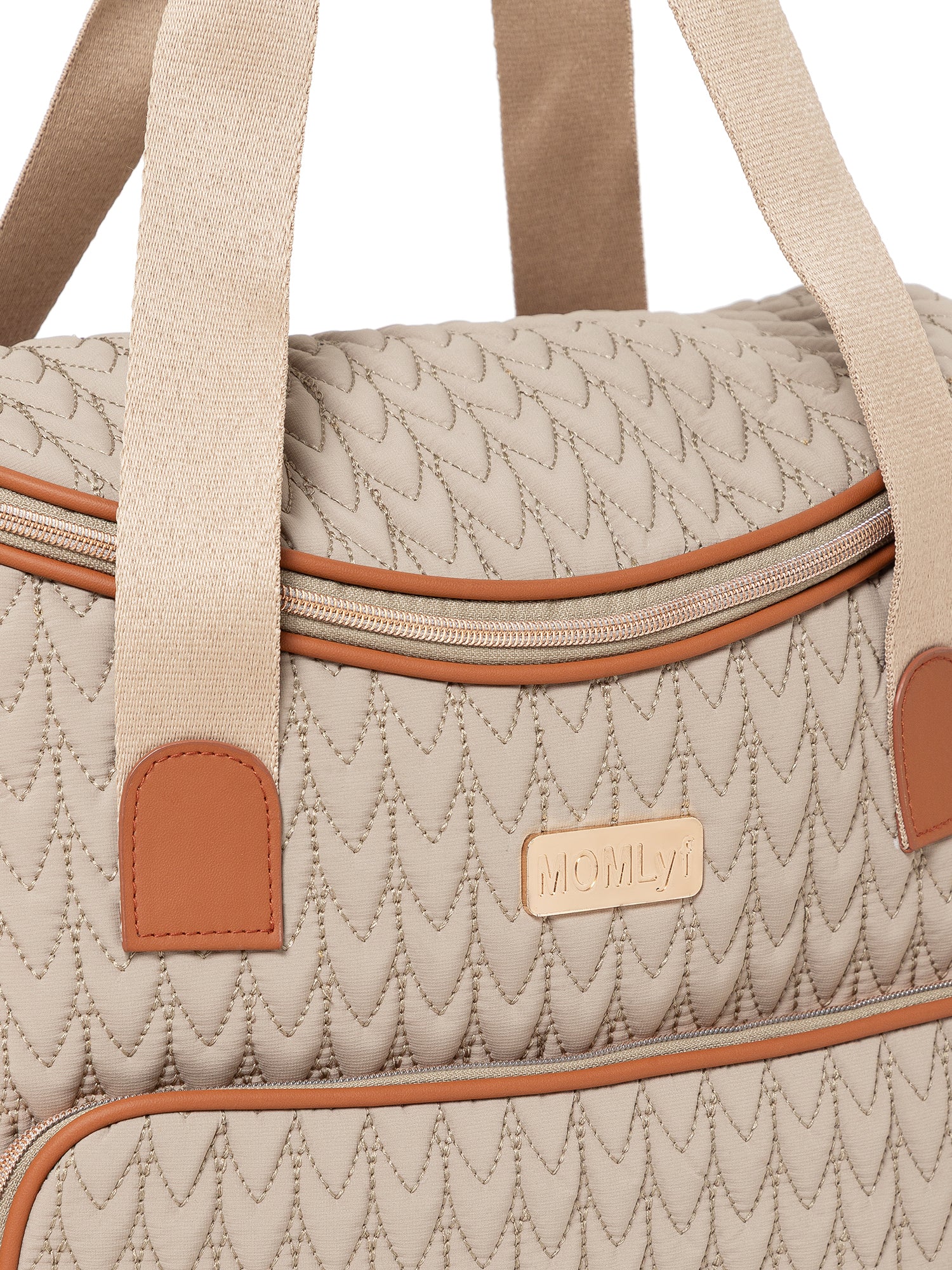 Oruva Diaper Bag - Beige