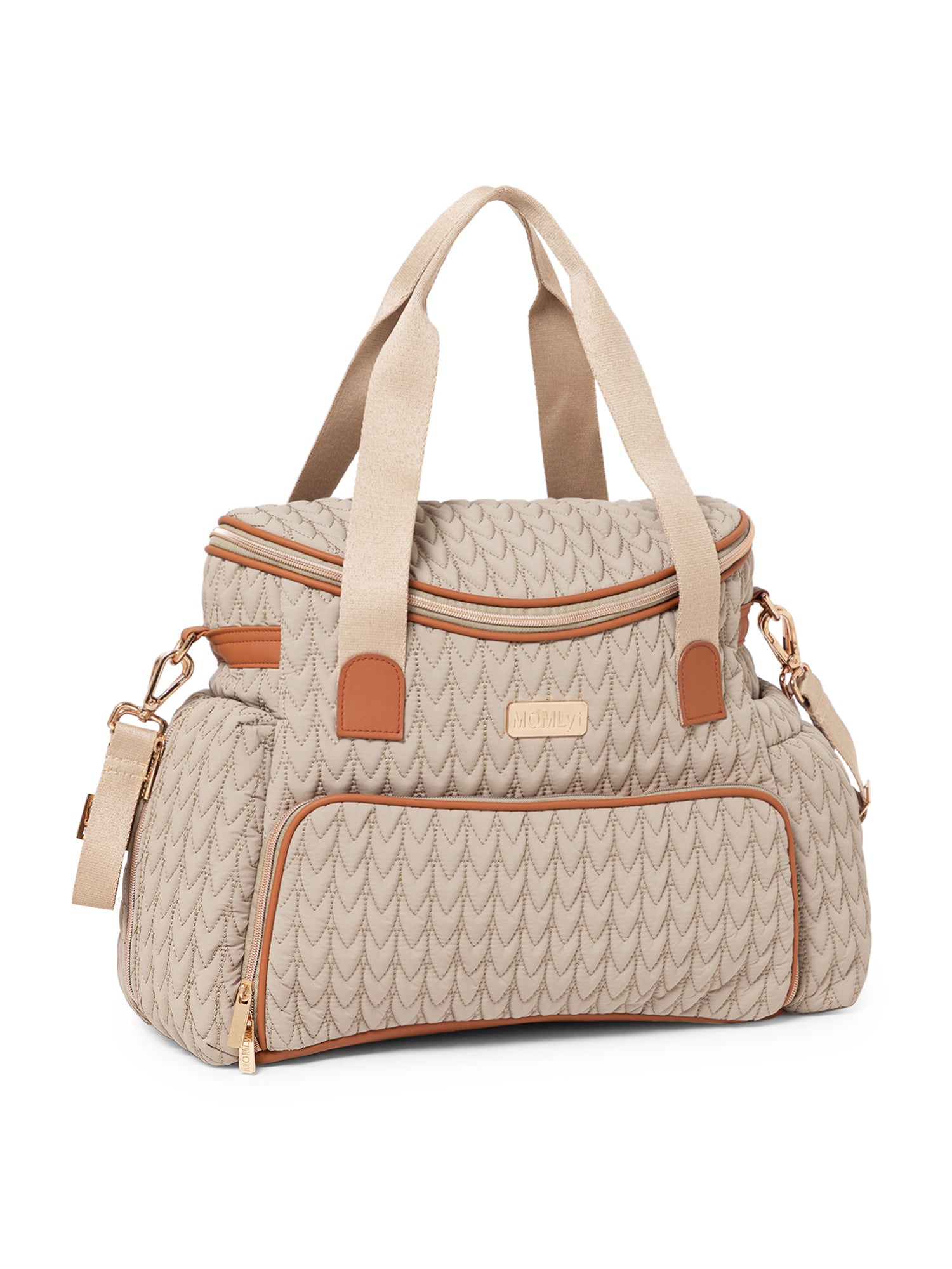 Oruva Diaper Bag - Beige