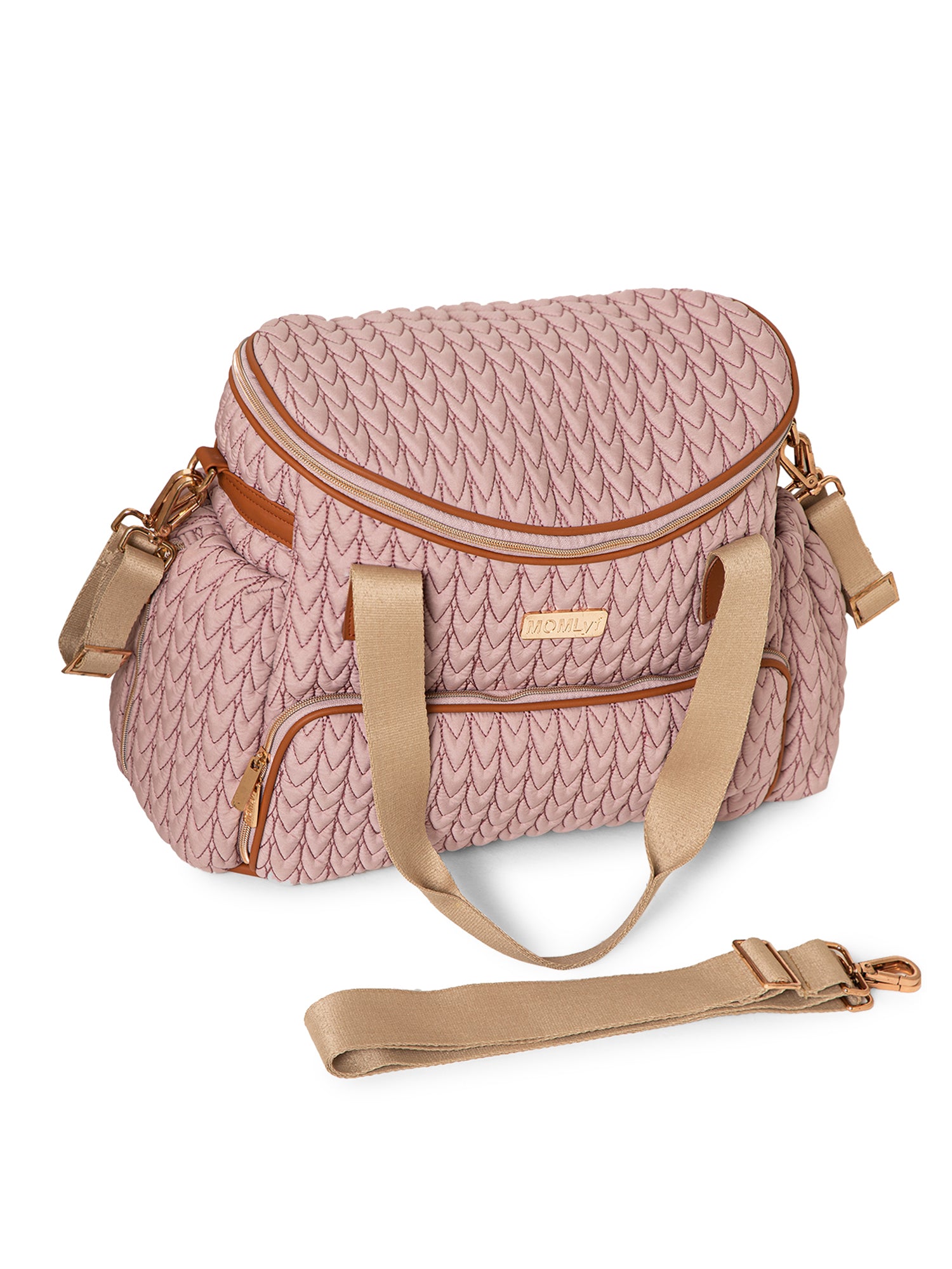 Oruva Diaper Bag - Dusty Pink