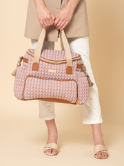Oruva Diaper Bag - Dusty Pink
