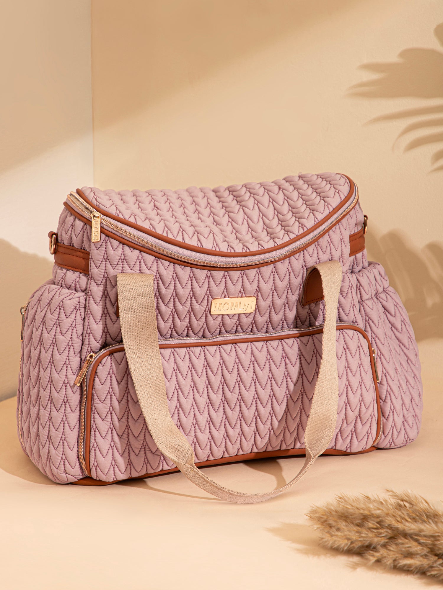 Oruva Diaper Bag - Dusty Pink