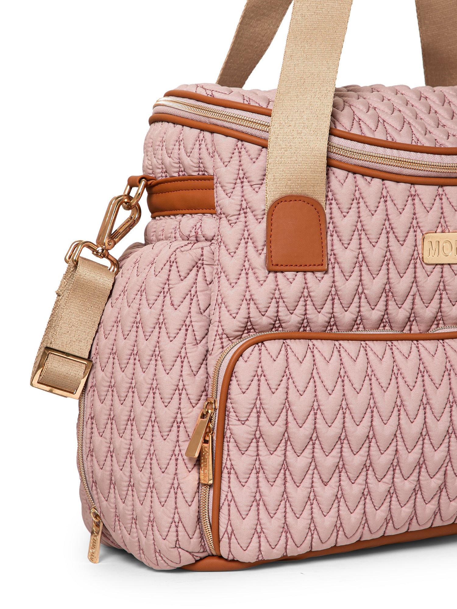 Oruva Diaper Bag - Dusty Pink