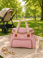 Oruva Diaper Bag - Dusty Pink