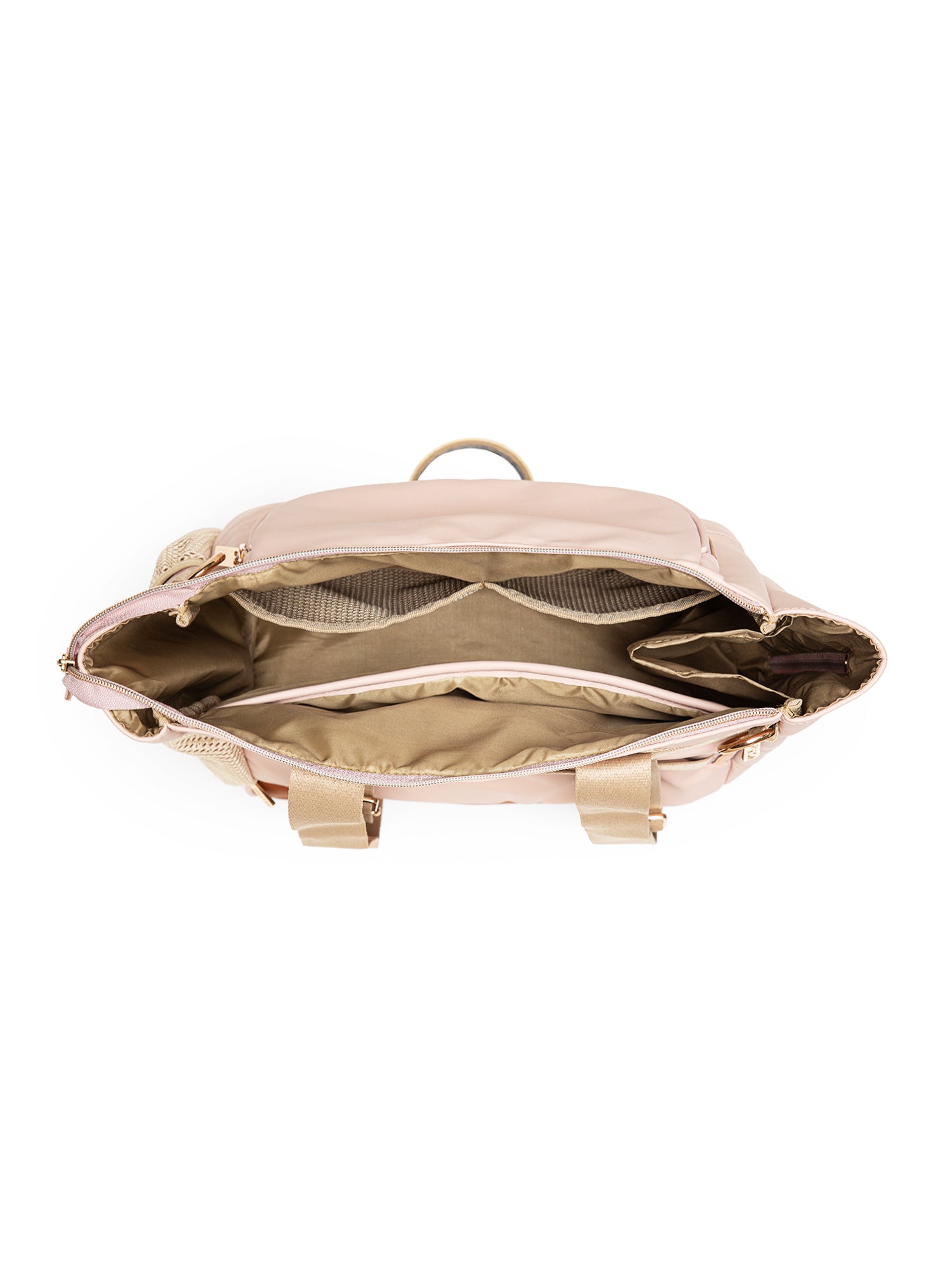 Mavvi Diaper Bag - Dusty Pink