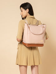 Mavvi Diaper Bag - Dusty Pink