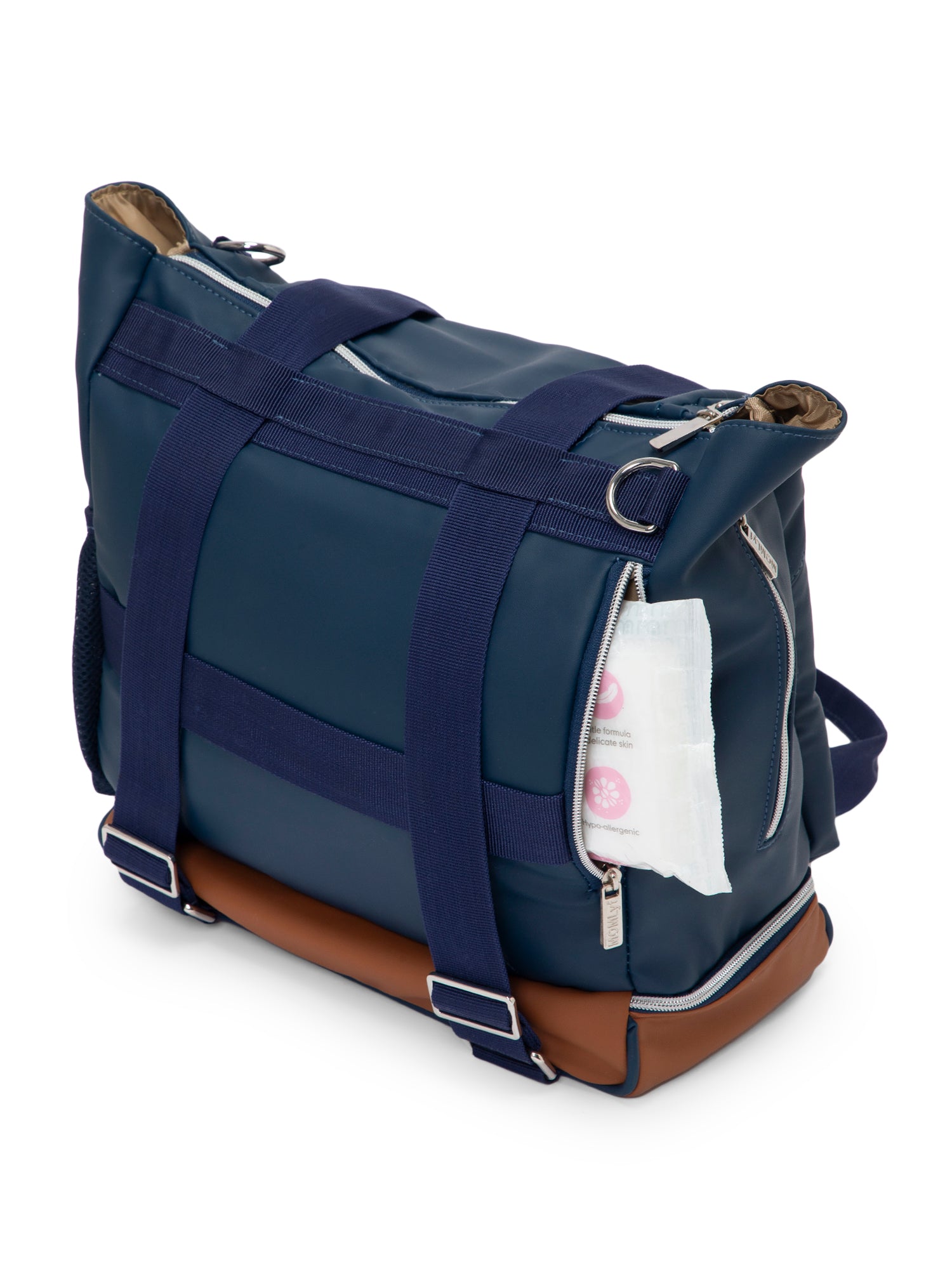 Mavvi Diaper Bag - Navy Blue