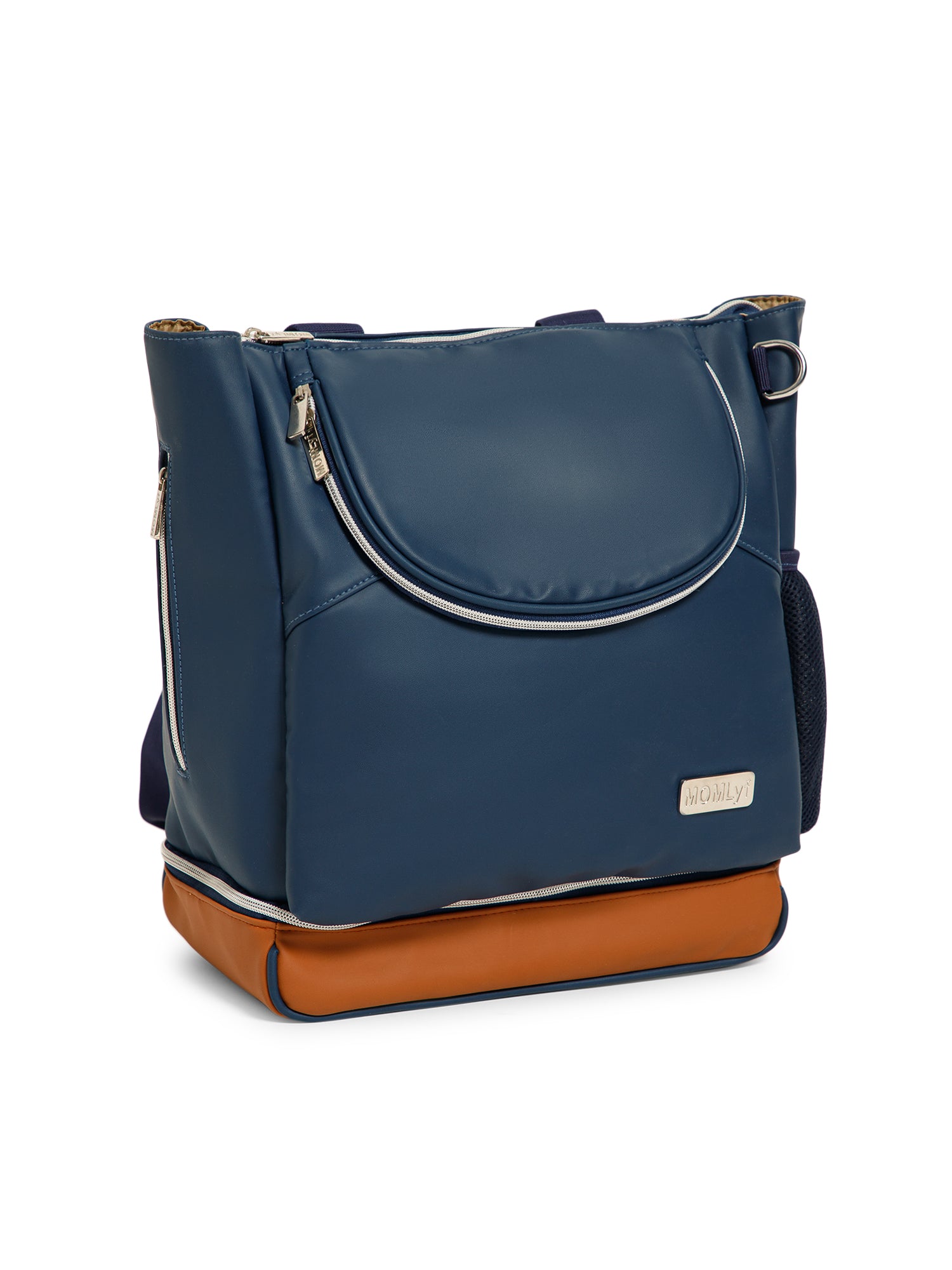 Mavvi Diaper Bag - Navy Blue