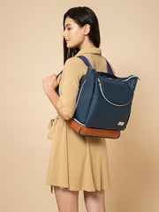 Mavvi Diaper Bag - Navy Blue