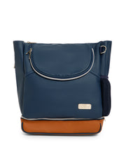 Mavvi Diaper Bag - Navy Blue
