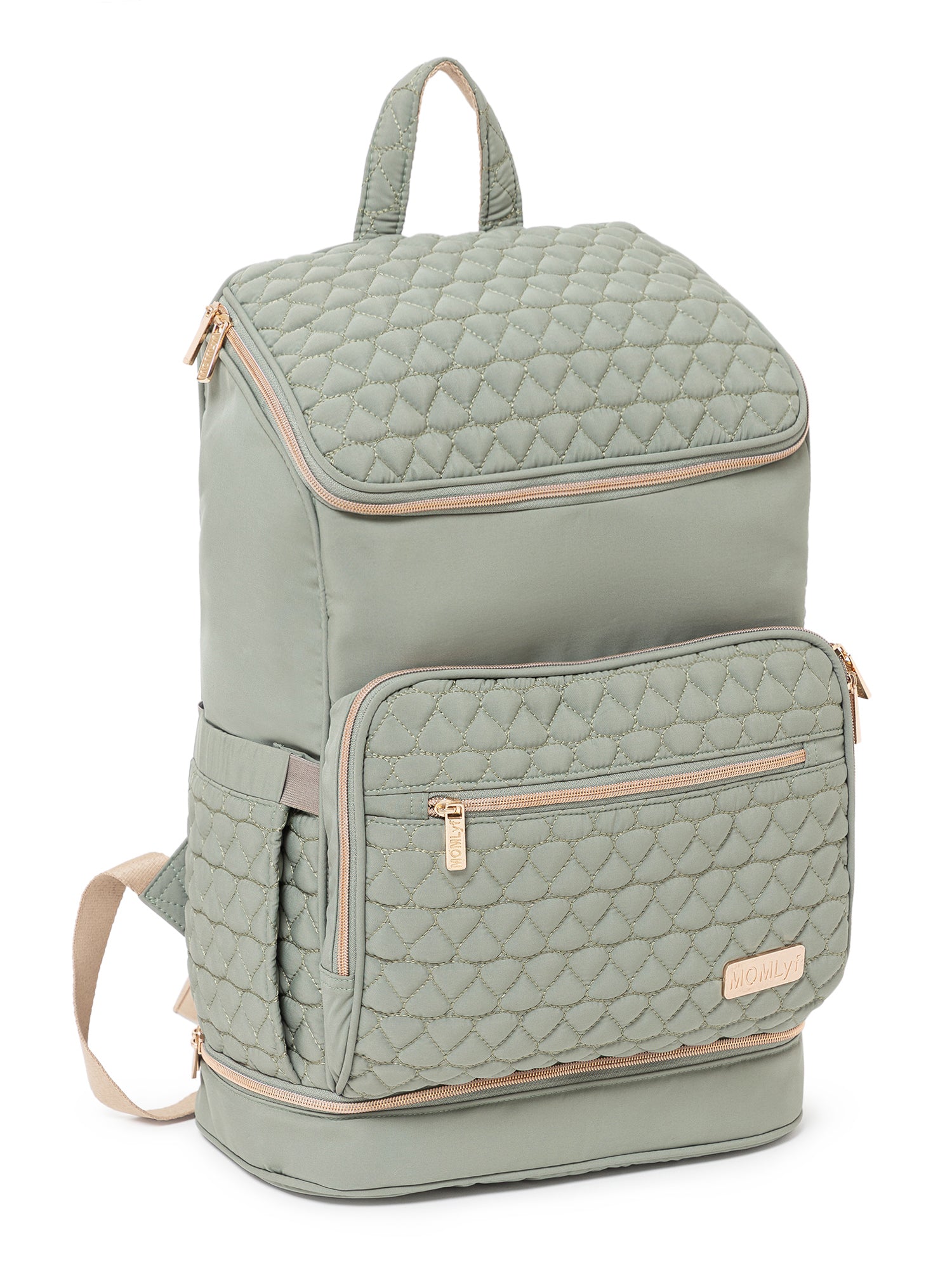 Keera Diaper Bag - Sage Green