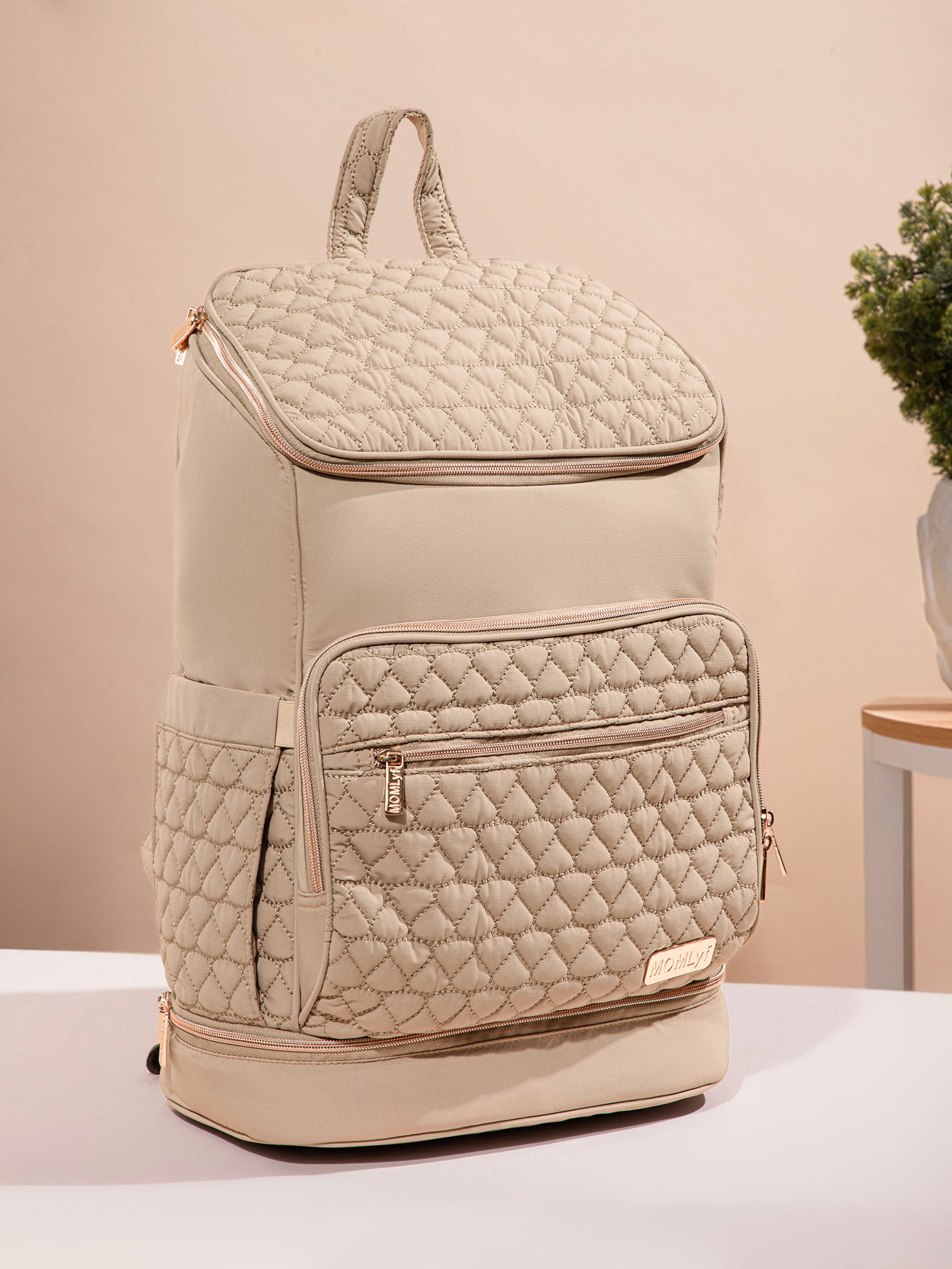 Keera Diaper Bag - Nude