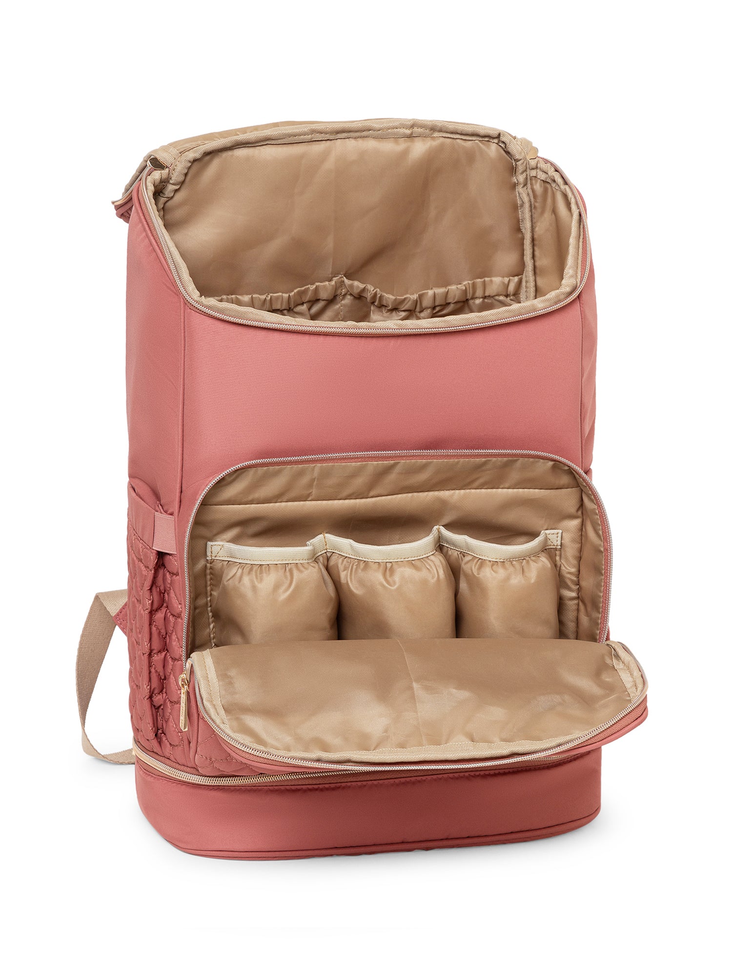 Keera Diaper Bag - Dusty Rose