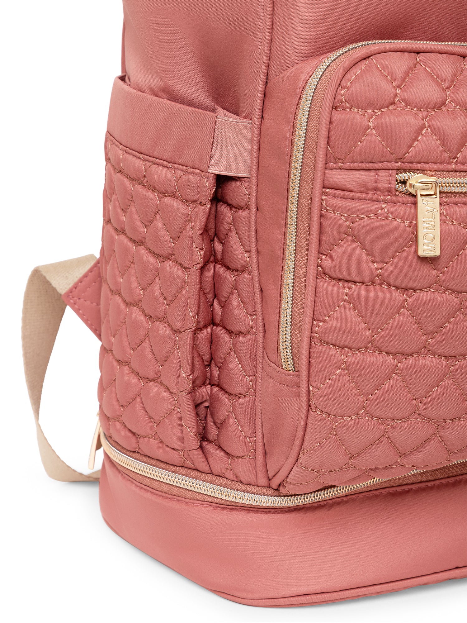 Keera Diaper Bag - Dusty Rose