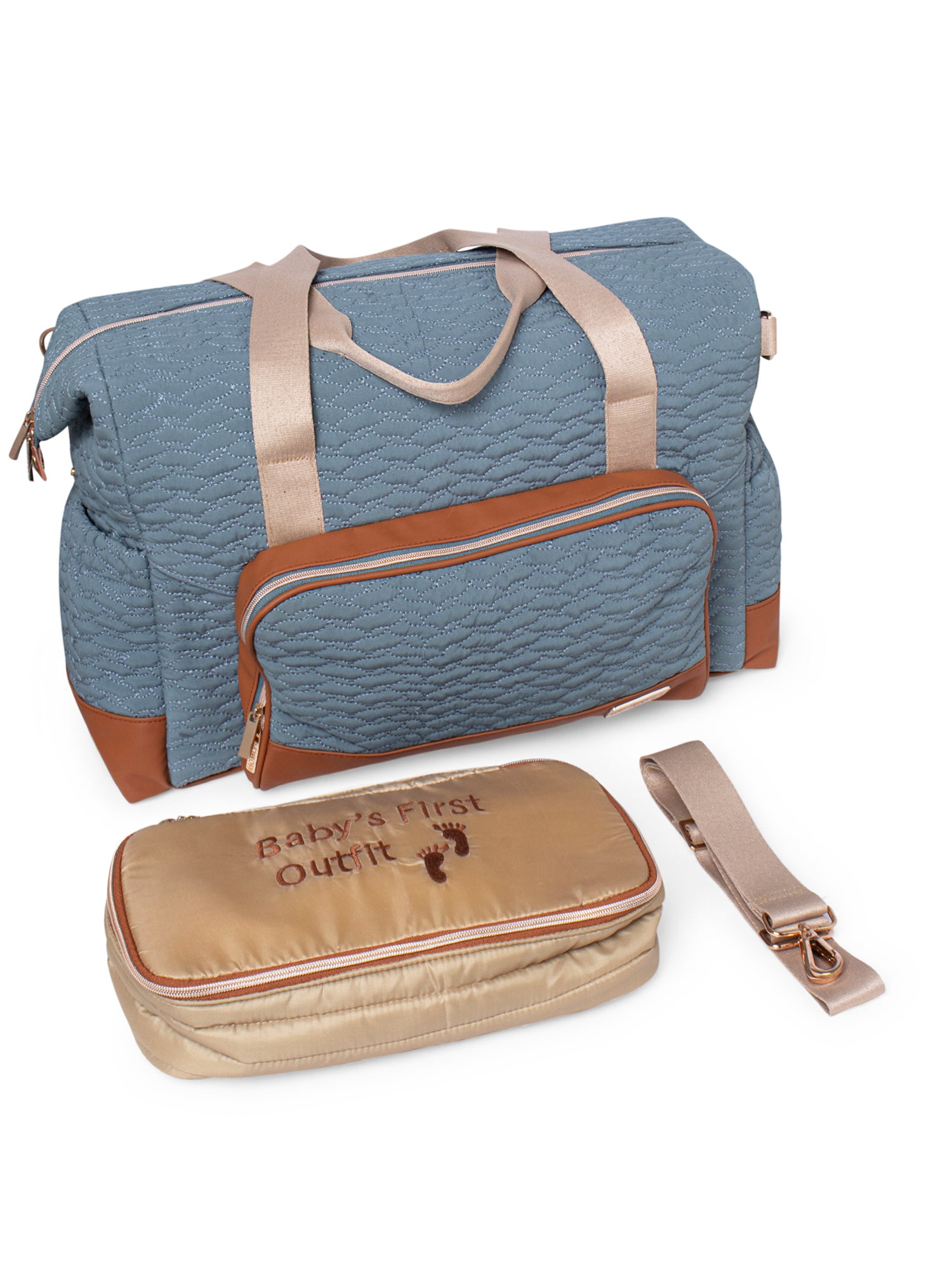 Olivia Hospital Bag - Teal Green